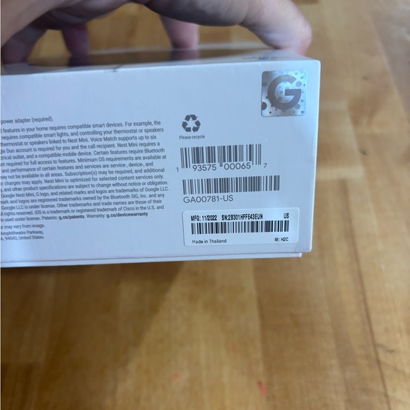 New in box! Google nest mini - Picture 2 of 4